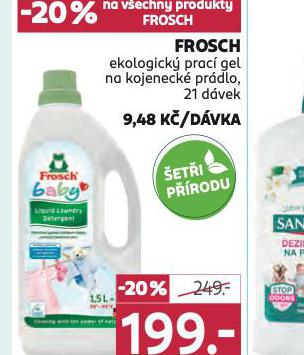 FROSCH EKOLOGICK PRAC GEL
