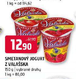SMETANOV JOGURT Z VALASKA