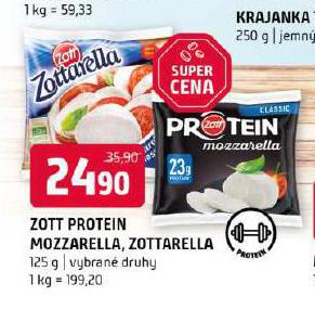 ZOTT PROTEIN MOZZARELLA