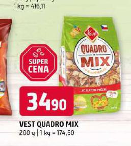 VEST QUADRO MIX