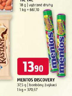 MENTOS DISCOVERY