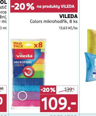 VILEDA COLORS MIKROHADK