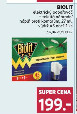 BIOLIT ELEKTRICK ODPAOVA