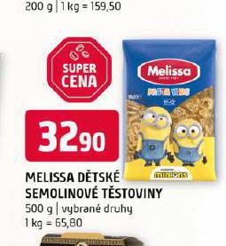 MELISSA DTSK TSTOVINY