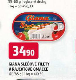 GIANA SLEOV FILETY