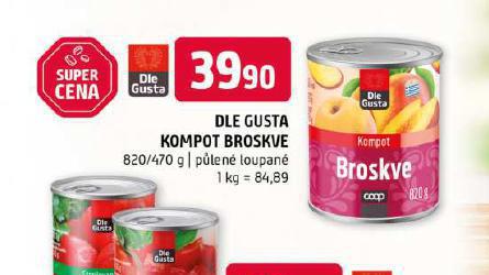 KOMPOT BROSKVE