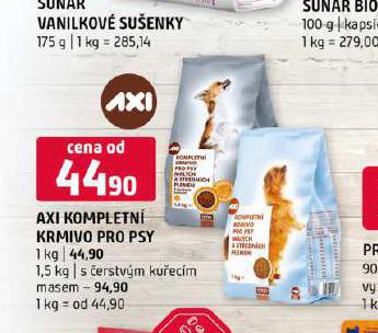 AXI KOMPLETN KRMIVO PRO PSY