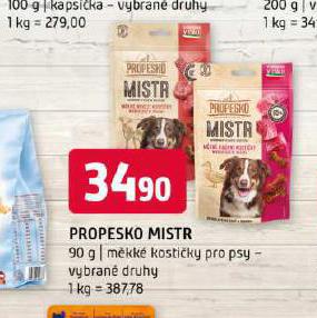 PROPESKO MISTR KAPSIKY PRO PSY