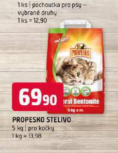 PROPESKO STELIVO PRO KOKY