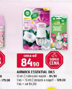 AIRWICK ESSENTIAL OILS