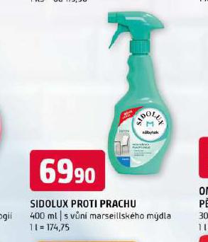 SIDOLUX PROTI PRACHU