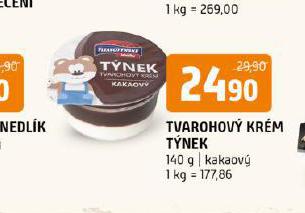 TVAROHOV KRM TNEK