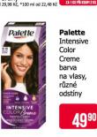 PALETTE INTENSIVE COLOR CREME BARVA NA VLASY