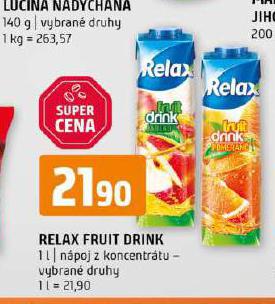 RELAX FRUIT DRINK