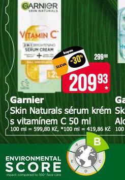 GARNIER SKIN SRUM KRM