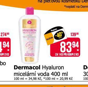DERMACOL MICELRN VODA