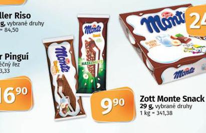 ZOTT MONTE SNACK