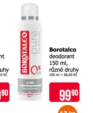 BOROTALCO DEODORANT