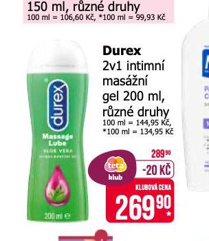 DUREX INTIMN MASN GEL