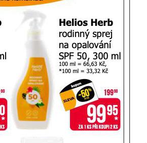 HELIOS HERB RODINN SPREJ NA OPALOVN