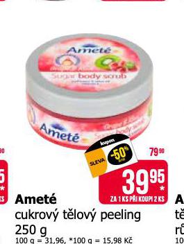 AMET CUKROV PEELING