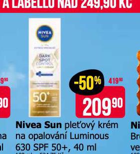 NIVEA SUN KRM
