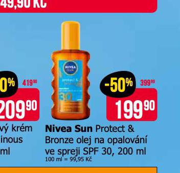 NIVEA SUN OLEJ NA OPALOVN