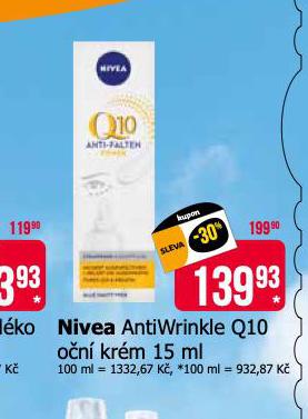 NIVEA ANTIWRINKLE Q10 ON KRM