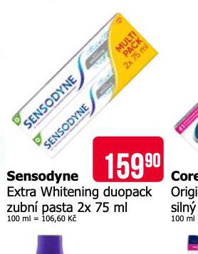 SENSODYNE EXTRA WHITENING DUOPACK ZUBN PASTA