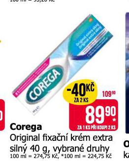 COREGA ORIGINAL FIXAN KRM EXTRA SILN