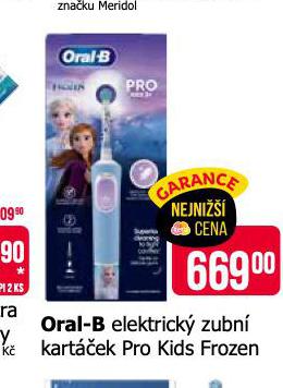 ORAL-B ELEKTRICK KARTEK