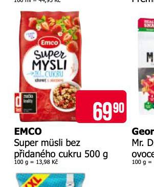 EMCO SUPER MSLI BEZ PIDANHO CUKRU