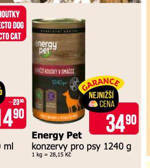 ENERGY PET KONZERVY PRO PSY