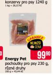 ENERGY PET POCHOUTKY PRO PSY