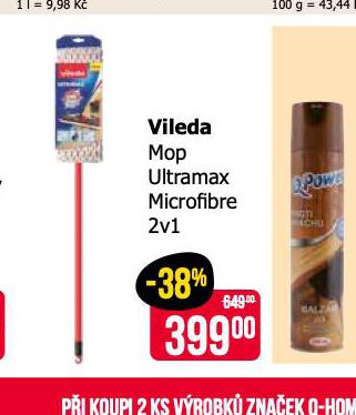 VILEDA MOP ULTRAMAX MICROFIBRE