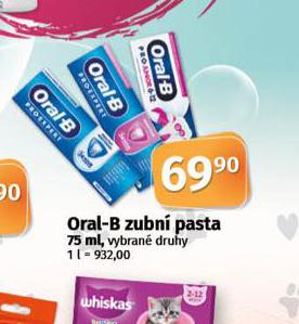 ORAL-B ZUBN PASTA