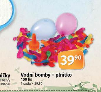  VODN BOMBY + PLNTKO