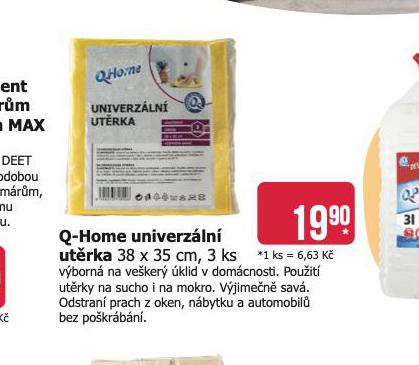 Q HOME UNIVERZLN UTRKA