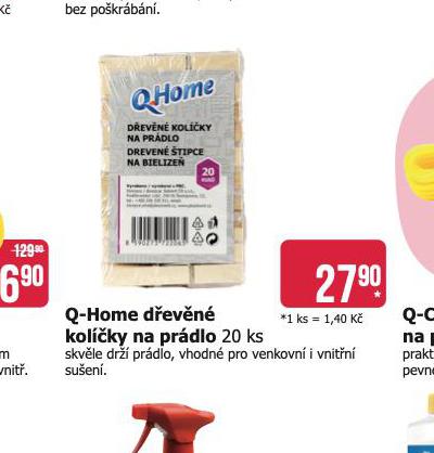 Q HOME DEVN KOLKY NA PRDLO
