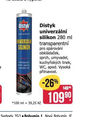 DISTYK UNIVERZLN SILIKON