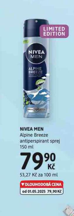 NIVEA MEN ANTIPERSPIRANT SPREJ