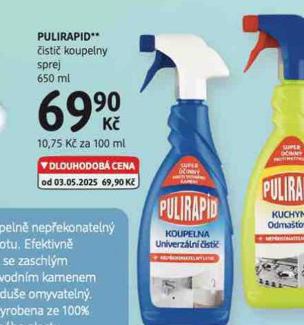 PULIRAPID ISTI KOUPELNY SPREJ