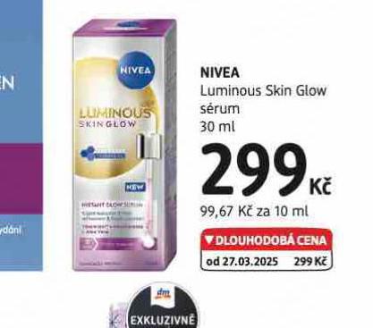 NIVEA LUMINOUS SKIN GLOW SRUM