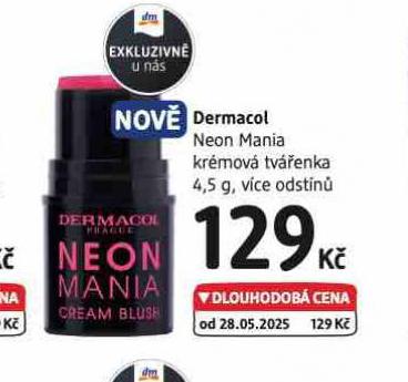 DERMACOL KRMOV TVENKA