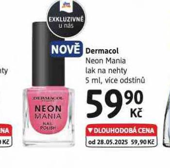 DERMACOL LAK NA NEHTY