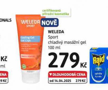 WELEDA SPORT CHLADIV MASN GEL