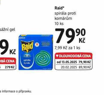 RAID SPIRLA PROTI KOMRM