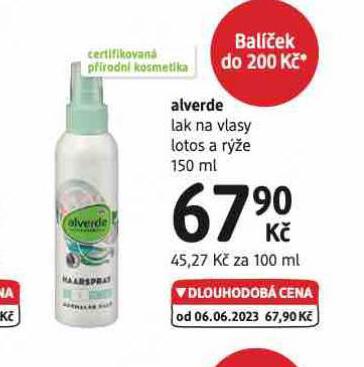 ALVERDE LAK NA VLASY