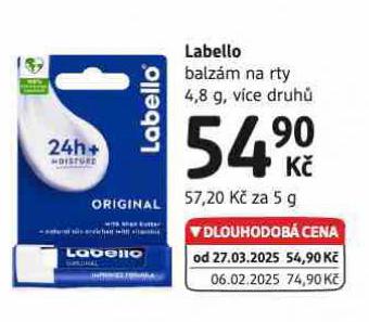 LABELLO BALZM NA RTY