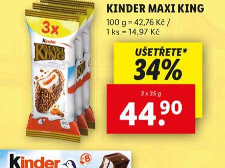 KINDER MAXI KING